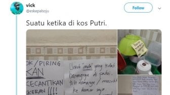 Cuma Karena Mangkok, Anak Kost Ini Perang Dingin