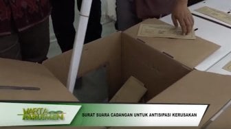 DPR Minta KPU Siapkan Surat Suara Cadangan untuk Antisipasi Kerusakan