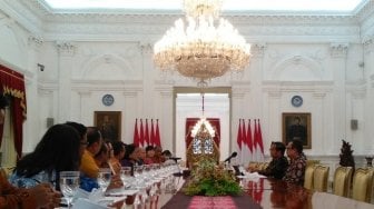 Di Istana, PGI Bicara Dukungan Umat Kristiani di Pemilu 2019 dengan Jokowi