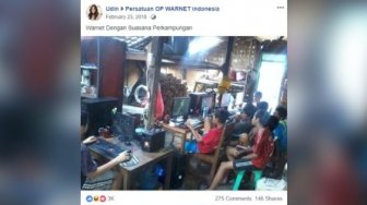 Nggak Sangka! Bukan di Ruko atau di Rumah, Lokasi Warnet Ini Unik