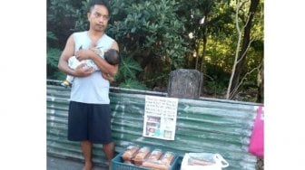 Ayah Jual Pisang di Jalanan, Butuh Rp 433 Juta Obati Sakit Langka Sang Bayi