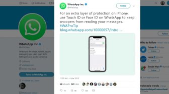 Begini Cegah Pengintai Baca Pesan Rahasia WhatsApp Anda