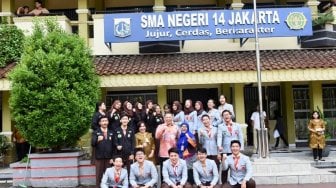 Nostalgia di SMA 14 Jakarta, Ketua DPR  Minta Siswa Jauhi Narkoba