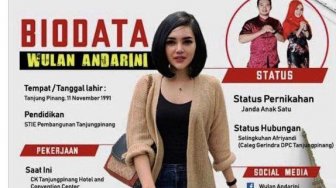 Dituduh Selingkuhan Caleg Partai Gerindra, Wulan Lapor Polisi