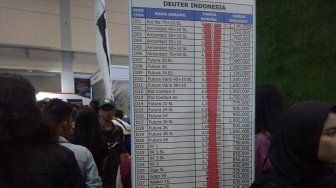 Daftar Harga Perlengkapan Outdoor di INDOFEST 2019, Deuter Diskon 65 Persen