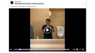 Sedang Asyik Selfie, Pria Ini Dikagetkan Suara Misterius