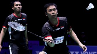 Hendra / Ahsan Waspadai Kecepatan Wakil Jepang di Semifinal All England