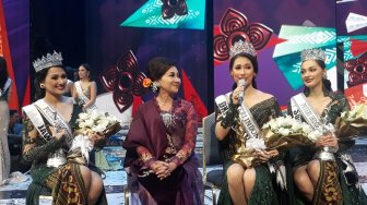 Menuju Miss Universe 2019, Frederika Akan Belajar ke Puteri Indonesia 2018