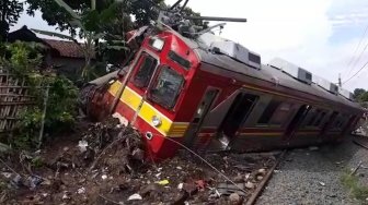 Kereta yang Anjlok di Bogor Diklaim Laik Jalan