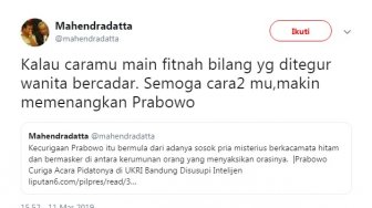 Viral Prabowo Anti Cadar, Mahendradatta Klaim Akan Naikkan Elektabilitas