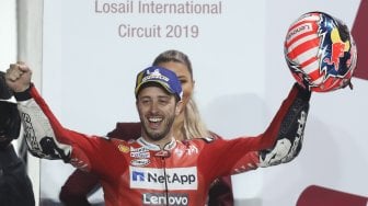 Kemenangan Dovizioso di MotoGP Qatar Digugat, Ini Penyebabnya