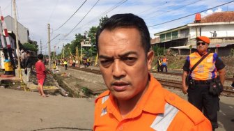 KRL Anjlok, Masinis Luka-luka Kini Dirujuk ke RSPAD Gatot Subroto