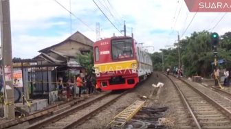 Jalur KRL Cilebut ke Bogor Sudah Beroperasi Lagi