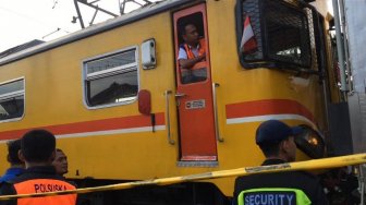 KRL Anjlok di Kampung Bandan, KAI Perkirakan Evakuasi Berlangsung 5 Jam