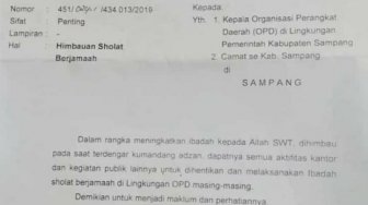 Pemkab Sampang Imbau Jajarannya Salat Berjamaah Saat Azan Berkumandang