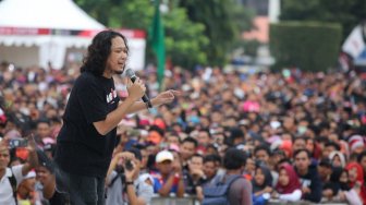 Slankers Padati Apel Kebangsaan di Semarang, Jawa Tengah