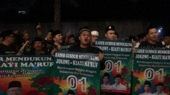 Salawat Sampai Lagu Nasional Membahana di Lokasi Debat Cawapres