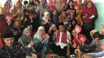 Si Doel Makin Kencang Kampanyekan Jokowi - Ma'ruf Amin di Banten