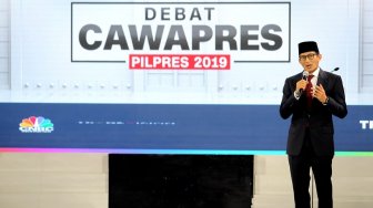 Debat Pilpres, Sandiaga Uno: Negara Tidak Boleh Pelit Soal BPJS