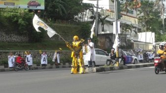 Kampanyekan Prabowo - Sandiaga Uno, PKS Turunkan Bumblebee sampai Semar