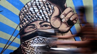 Ungkapan Kecintaan Warga Depok untuk Palestina Melalui Mural