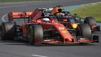 F1 GP Inggris 2019: Tabrak Verstappen, Vettel Akui Salah