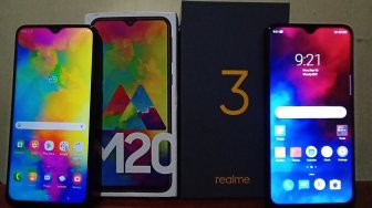 Samsung Galaxy M20 vs realme 3, Berebut Tahta Penguasa Ponsel Mid Range