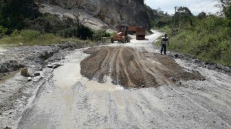 KemenPUPR Tuntaskan Perbaikan Jalan Sibolga-Batas Tapanuli Selatan