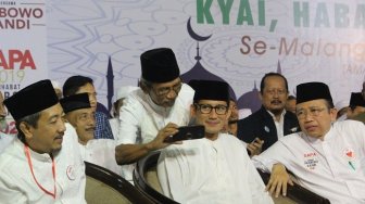 Rangkul Warga NU, Sandiaga Janji Hidupkan Kembali Kebijakan Gus Dur