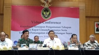 Dijaga 593.812 Personel, Wiranto Klaim Sudah Petakan Titik Rawan Pemilu