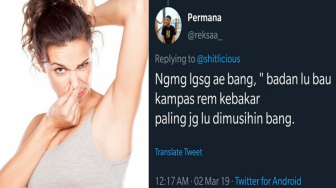  Kocak, Begini Tips Netizen Saat Memberi Tahu Orang yang Bau Badan.