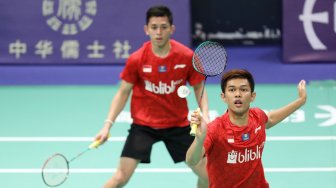 Tarung 3 Game, Fajar / Rian Bawa Indonesia Unggul Sementara Atas Singapura