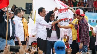 Jokowi Targetkan Perolehan Suara Hingga 62 Persen di Pilpres 2019