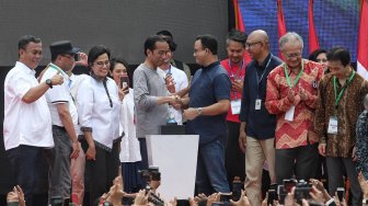 Singgung Ahok di Depan Jokowi saat Resmikan MRT, Anies Disoraki Warga