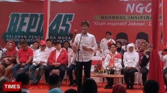 Kampanye di Banyuwangi, Jokowi Motivasi Milenial Berwirausaha