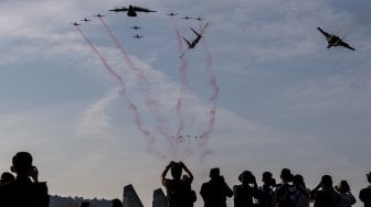 Pameran Langkawi International Maritime and Aerospace (LIMA) 2019 di Langkawi, Malaysia, Selasa (26/3). [ANTARA FOTO/M Agung Rajasa]