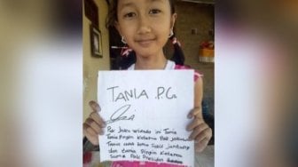 Pak Presiden, Tania yang Sakit Jantung Ingin Bertemu Anda...