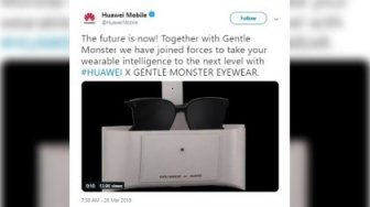 Gandeng Perusahaan Fashion, Huawei Akan Rilis Kacamata Pintar