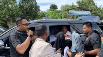 Serba Putih, Jokowi Kampanye di Mamuju Sulawesi Barat