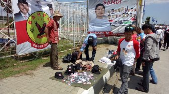 Rezeki Nomplok di Kampanye Prabowo, Sehari Untung Rp 3 Juta