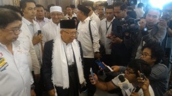 Server KPU Menangkan Jokowi, Maruf Amin: Kalau Kalah yang Dipersalahkan KPU