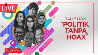 LIVE YOUTUBE: Talkshow "Politik Tanpa Hoax"