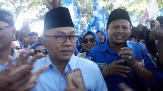 Hadiri Kampanye Prabowo di Karawang, Zulhas: Optimis Menang Mutlak