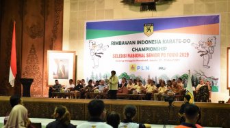 318 Karateka akan Bersaing dalam Rimbawan Indonesia Karate 2019