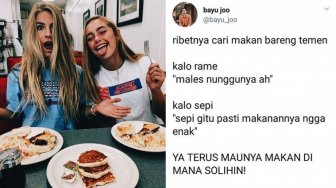 Bikin Kesel, Begini Ribetnya Kalau Cari Makan Sama Temen