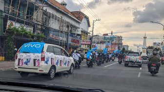 Warganet Sangka Kampanye Unik Partai, Ternyata yang Lewat Konvoi Ini