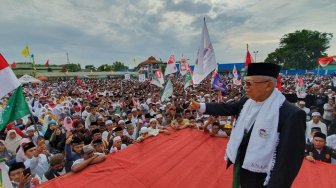 Minta Dukungan, Ini Janji Ma'ruf Amin untuk Masyarakat Sukabumi Jika Menang