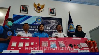 Seribuan Butir Ekstasi dan Ratusan Gram Sabu Disita BNN Mojokerto