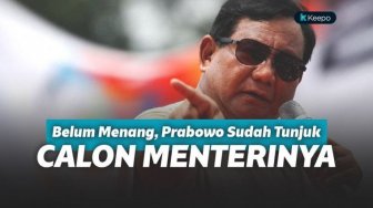 Pilpres 2019 Masih 2 Minggu Lagi, Prabowo Sudah Tunjukkan 