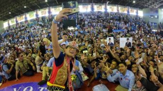 Sandiaga Kampanye di Pontianak: Sawit Anjlok, Karet Anjlok, Pendapatan Petani Rendah